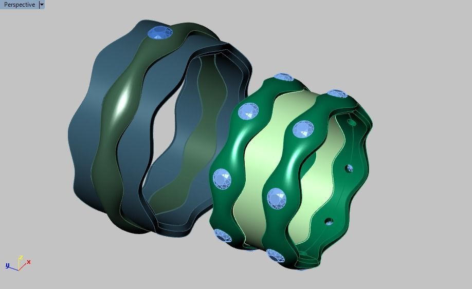 ring set 19 collection1 3D print model_27