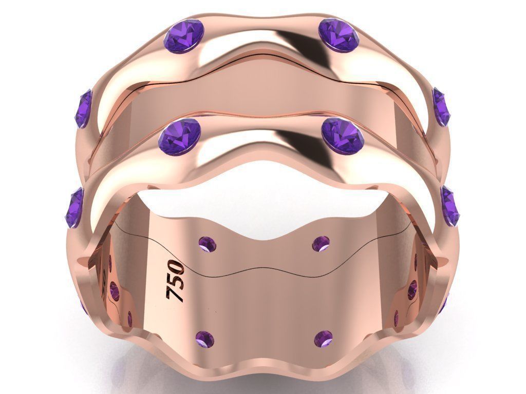 ring set 19 collection1 3D print model_3