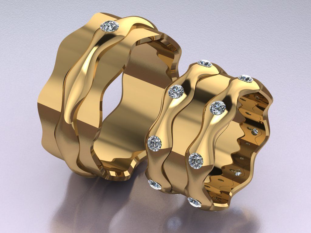 ring set 19 collection1 3D print model_23