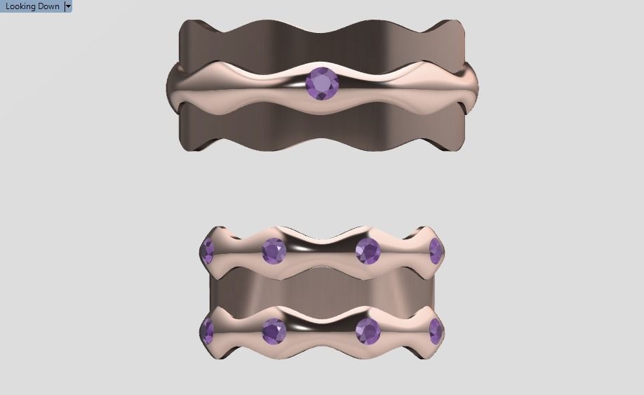 ring set 19 collection1 3D print model_25