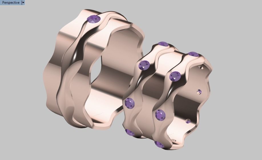 ring set 19 collection1 3D print model_20