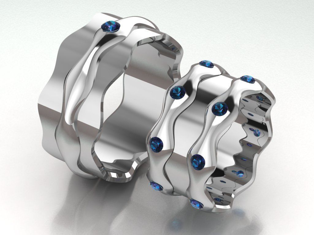 ring set 19 collection1 3D print model_4