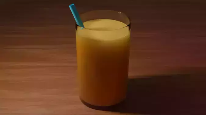 Realistic Orange Juice