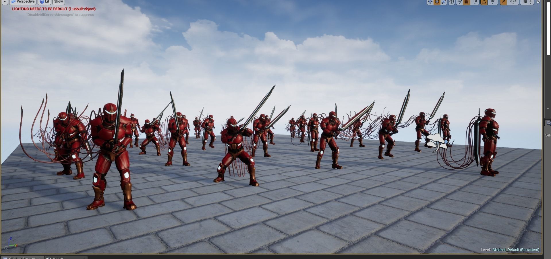 Destroyer Scifi  Low-poly 3D model_5