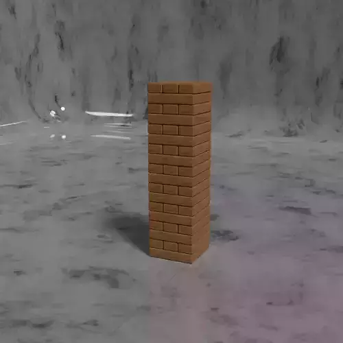 The Jenga stack of bricks