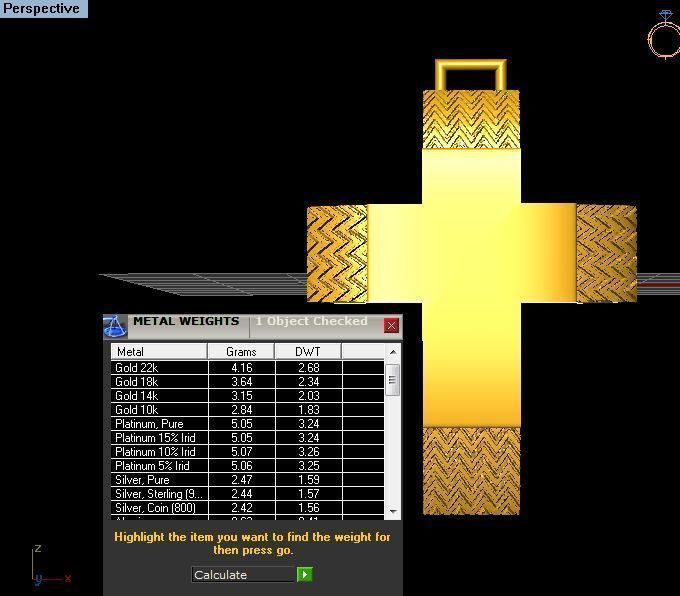 Cross patterned cross with texture saint jesus cristian 3 3D print model_30