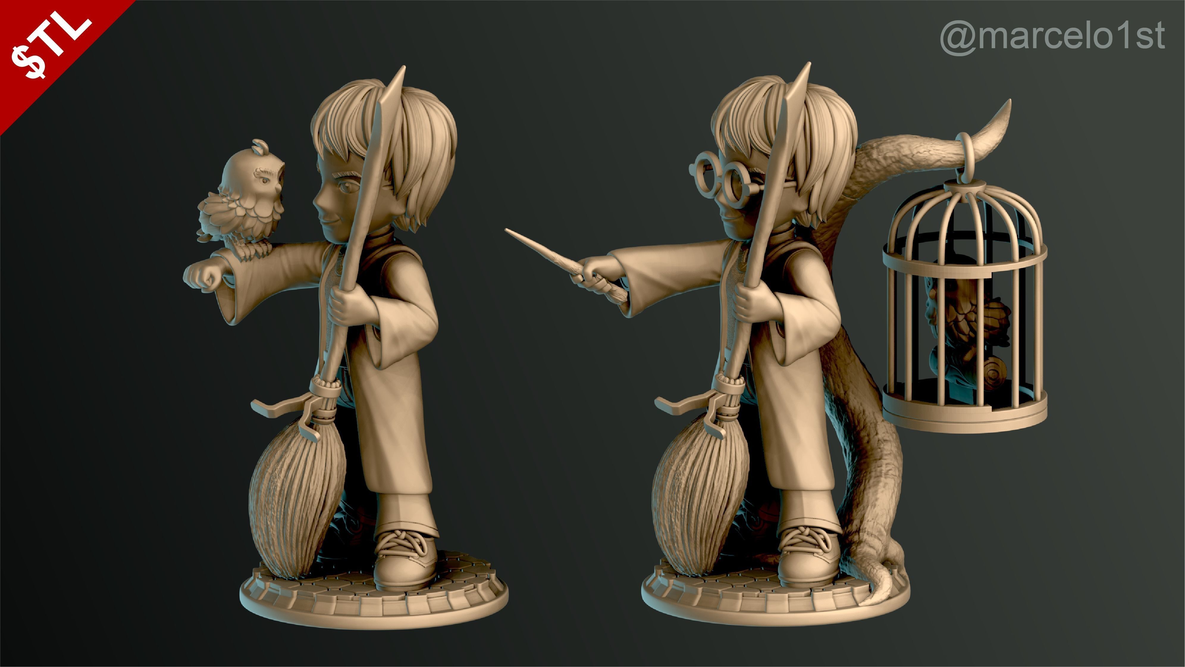 SIMPLES - Harry Potter 3D print model_8