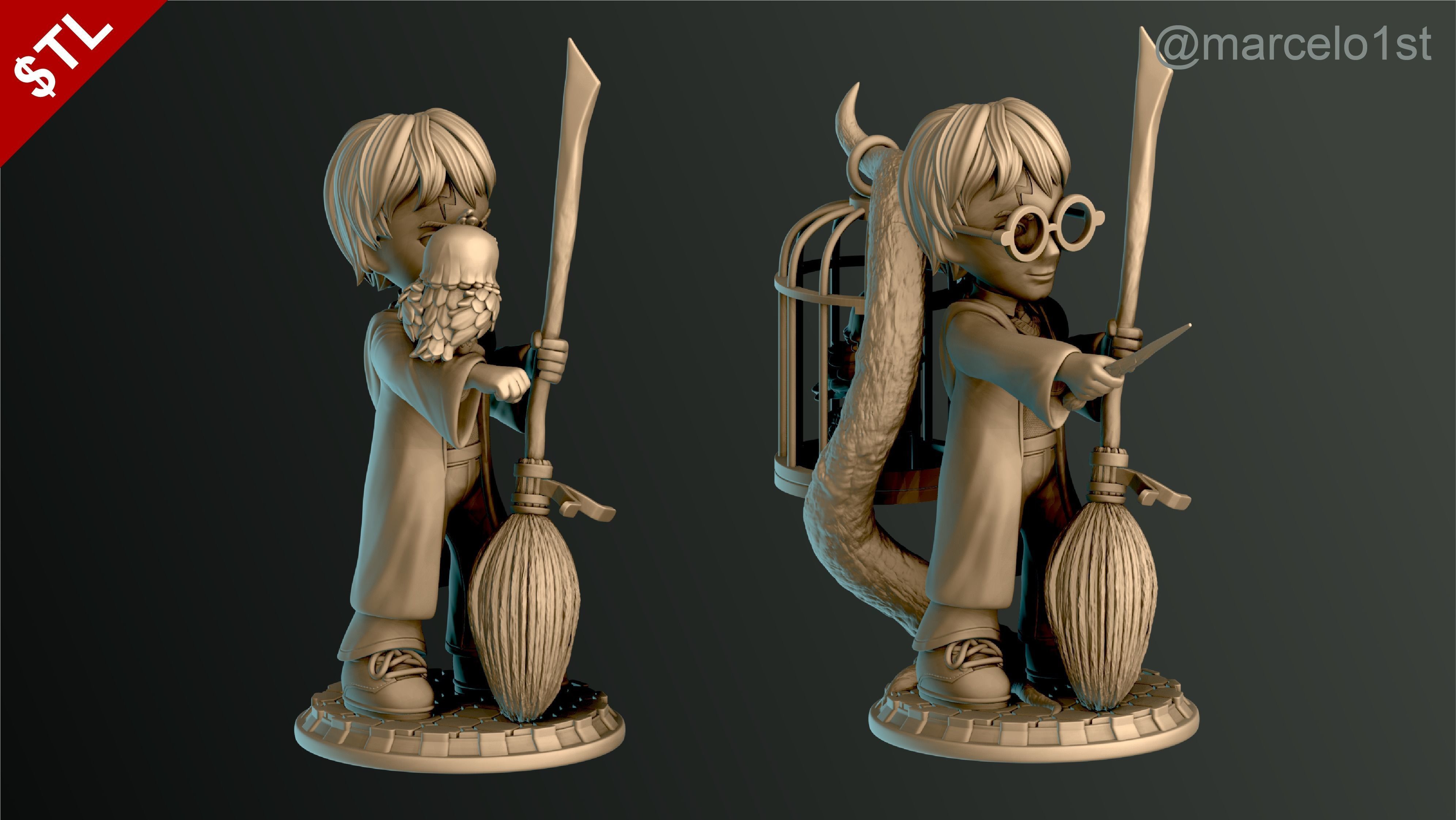 SIMPLES - Harry Potter 3D print model_17