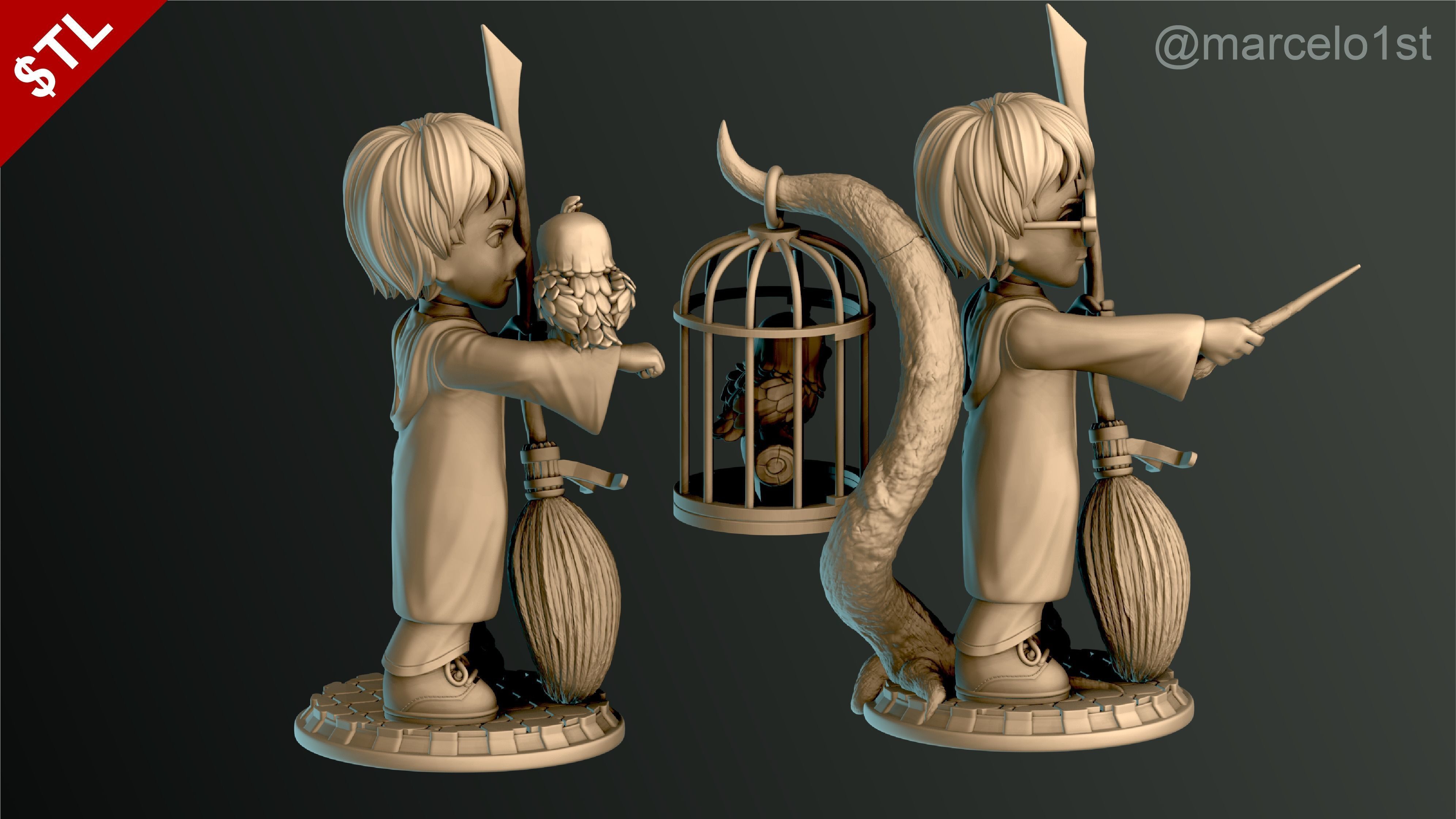 SIMPLES - Harry Potter 3D print model_15