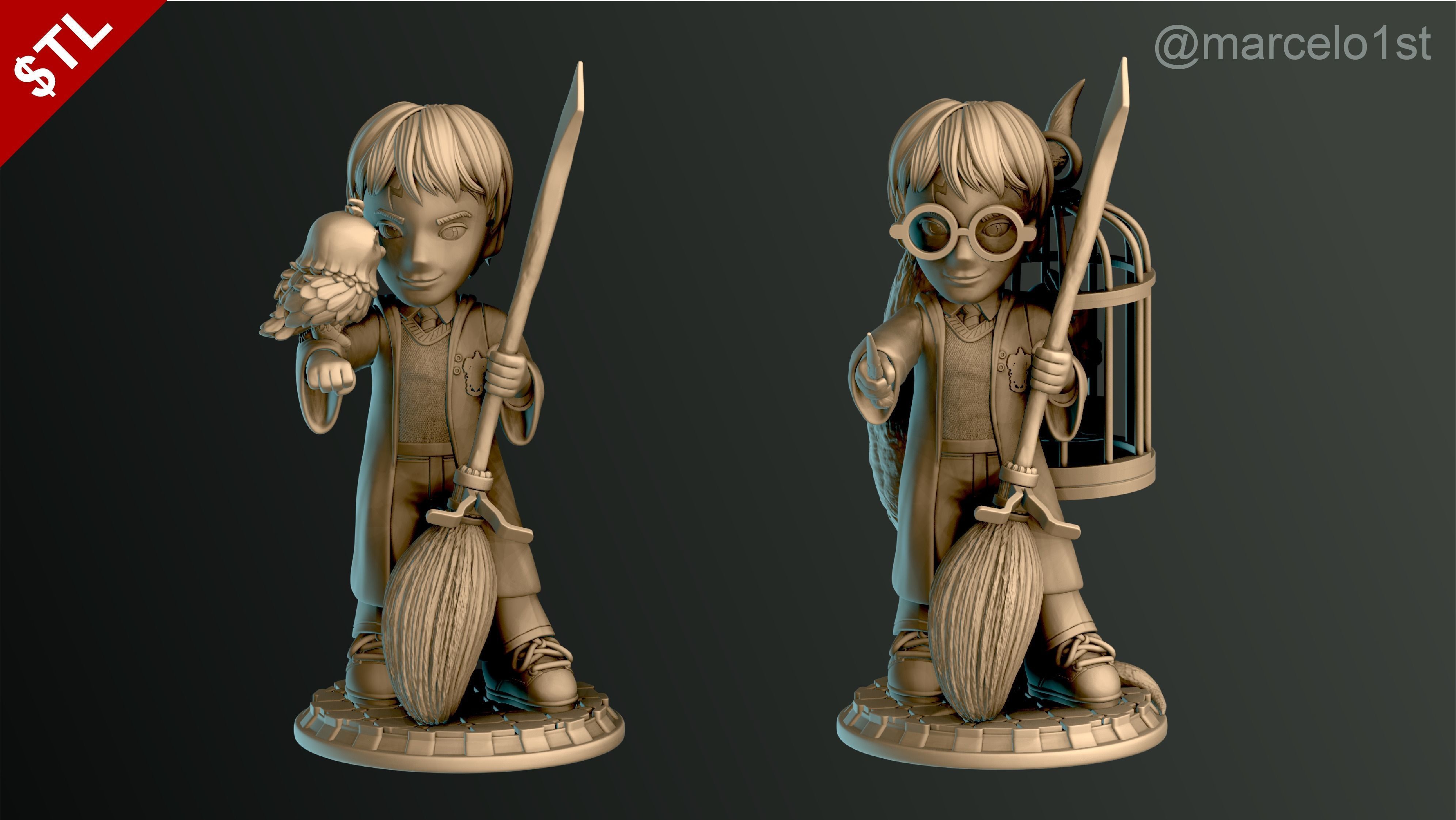SIMPLES - Harry Potter 3D print model_20