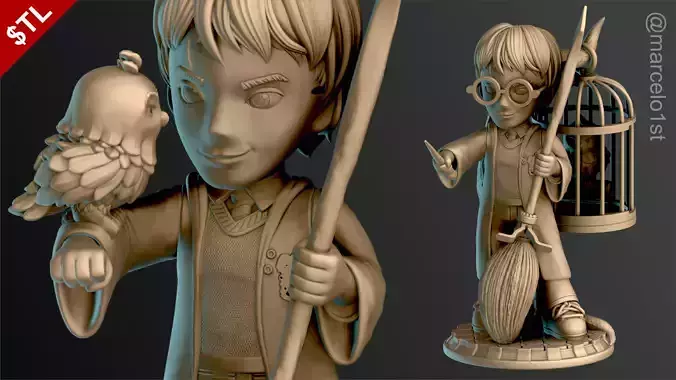 SIMPLES - Harry Potter 3D print model
