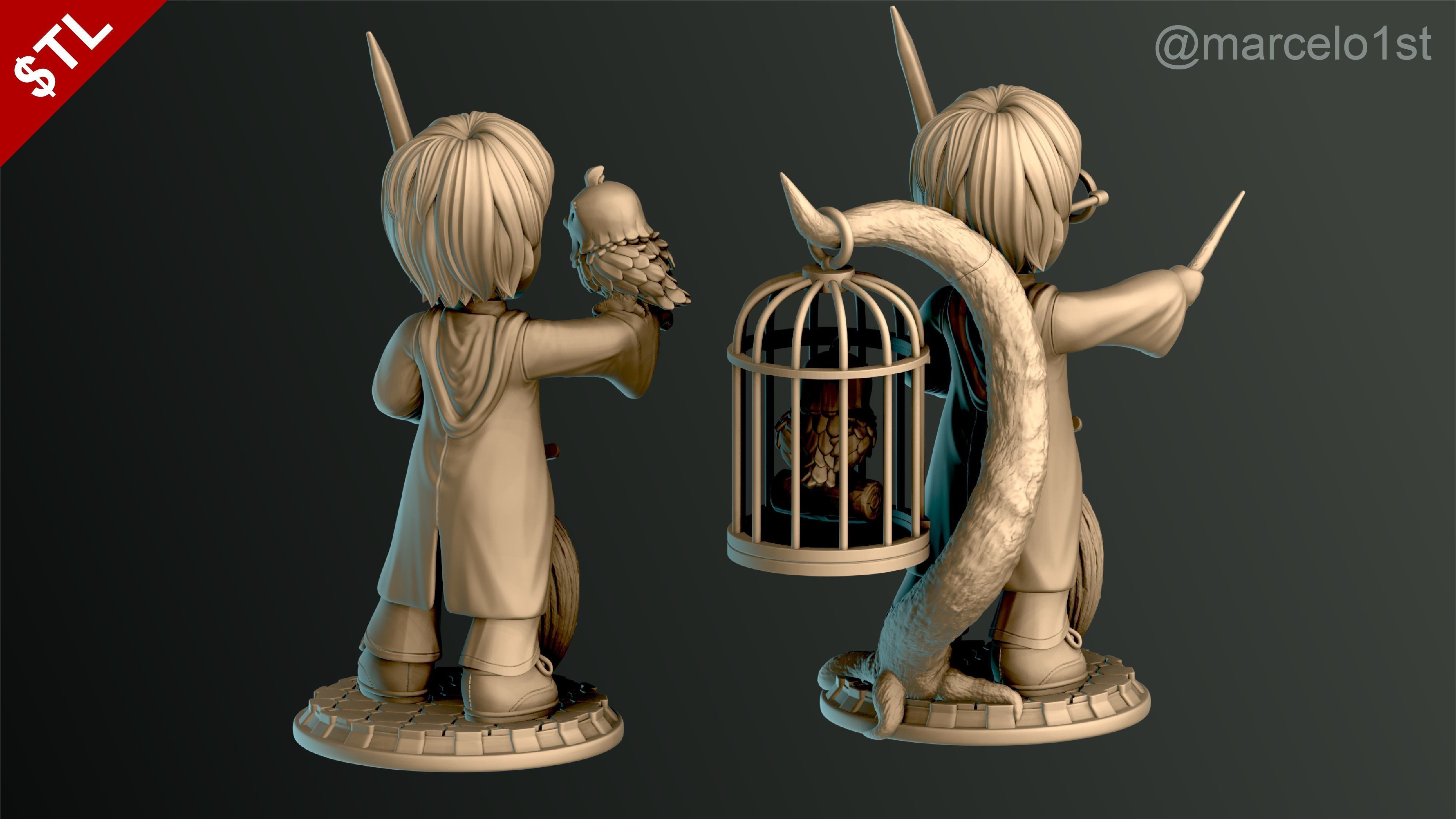 SIMPLES - Harry Potter 3D print model_13