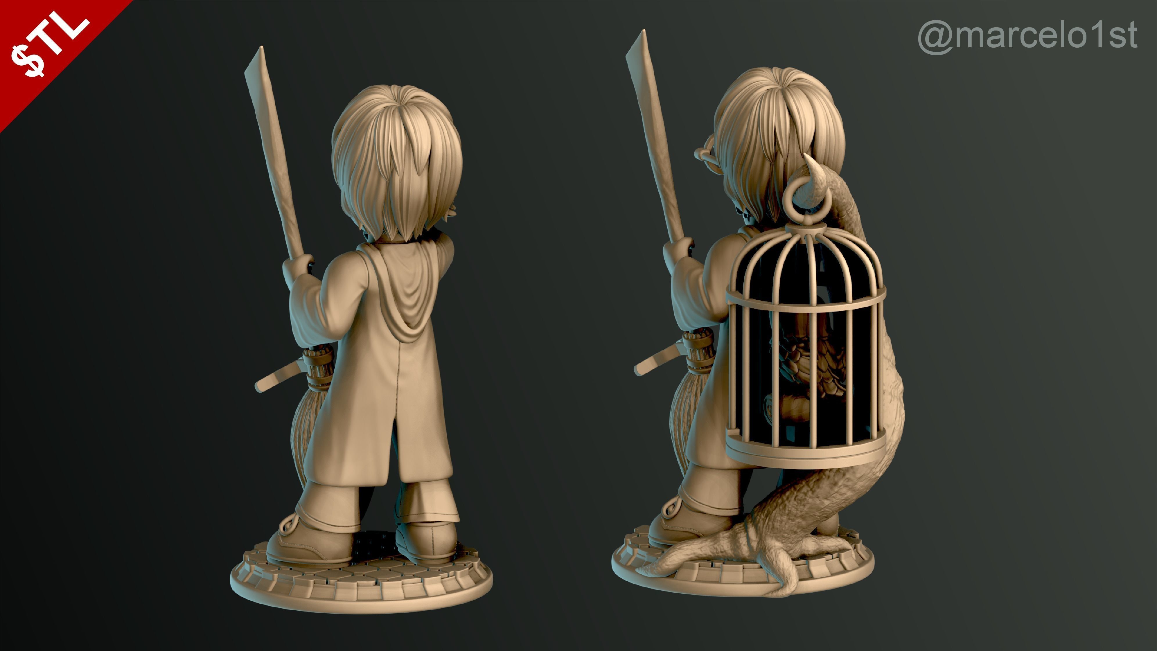 SIMPLES - Harry Potter 3D print model_11