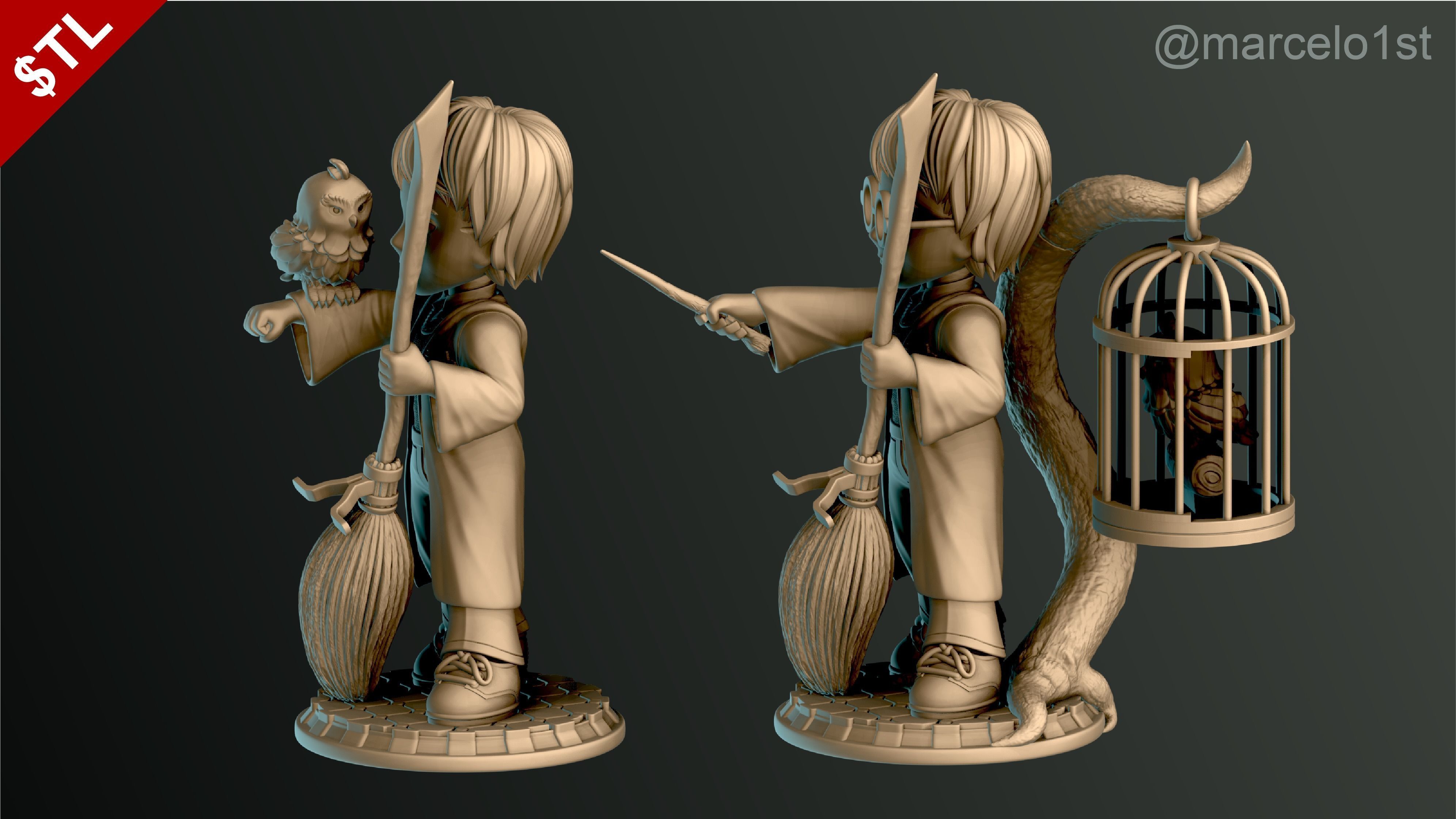 SIMPLES - Harry Potter 3D print model_23