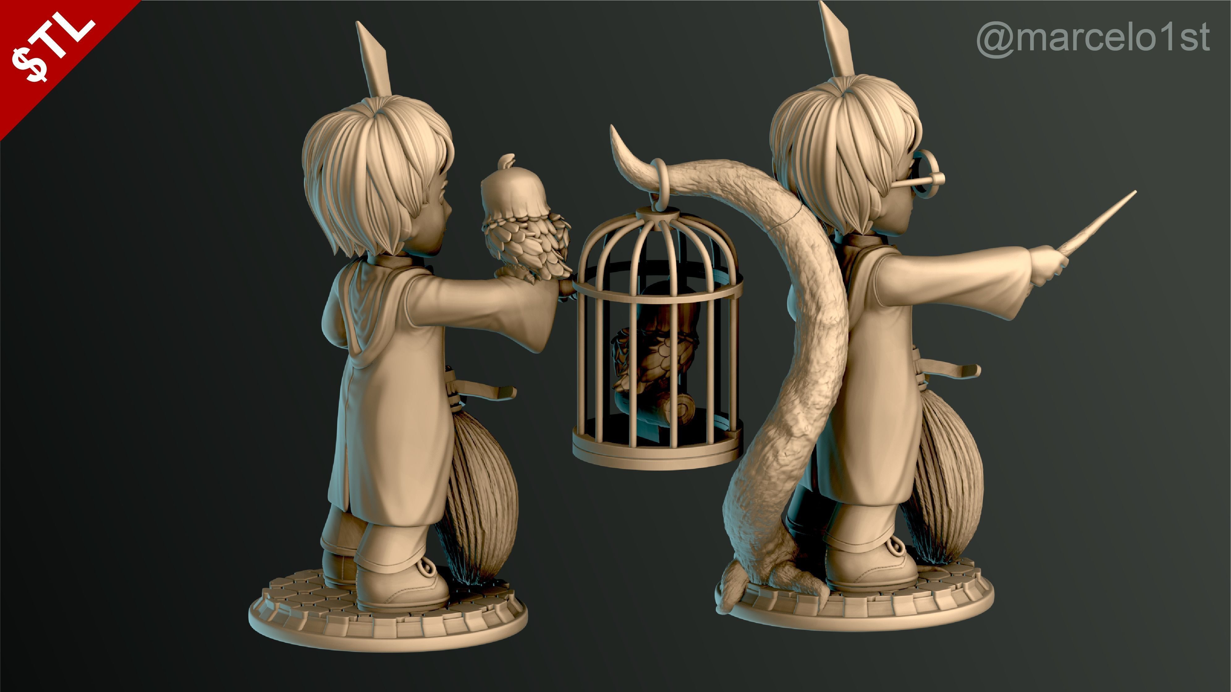 SIMPLES - Harry Potter 3D print model_14