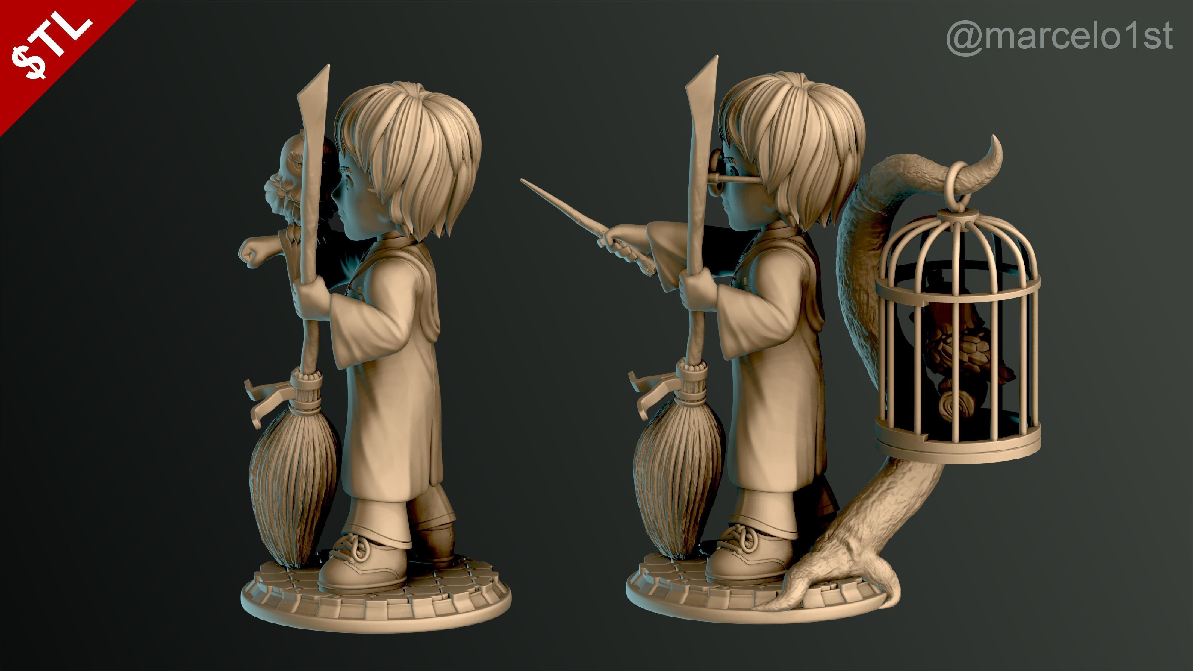 SIMPLES - Harry Potter 3D print model_9