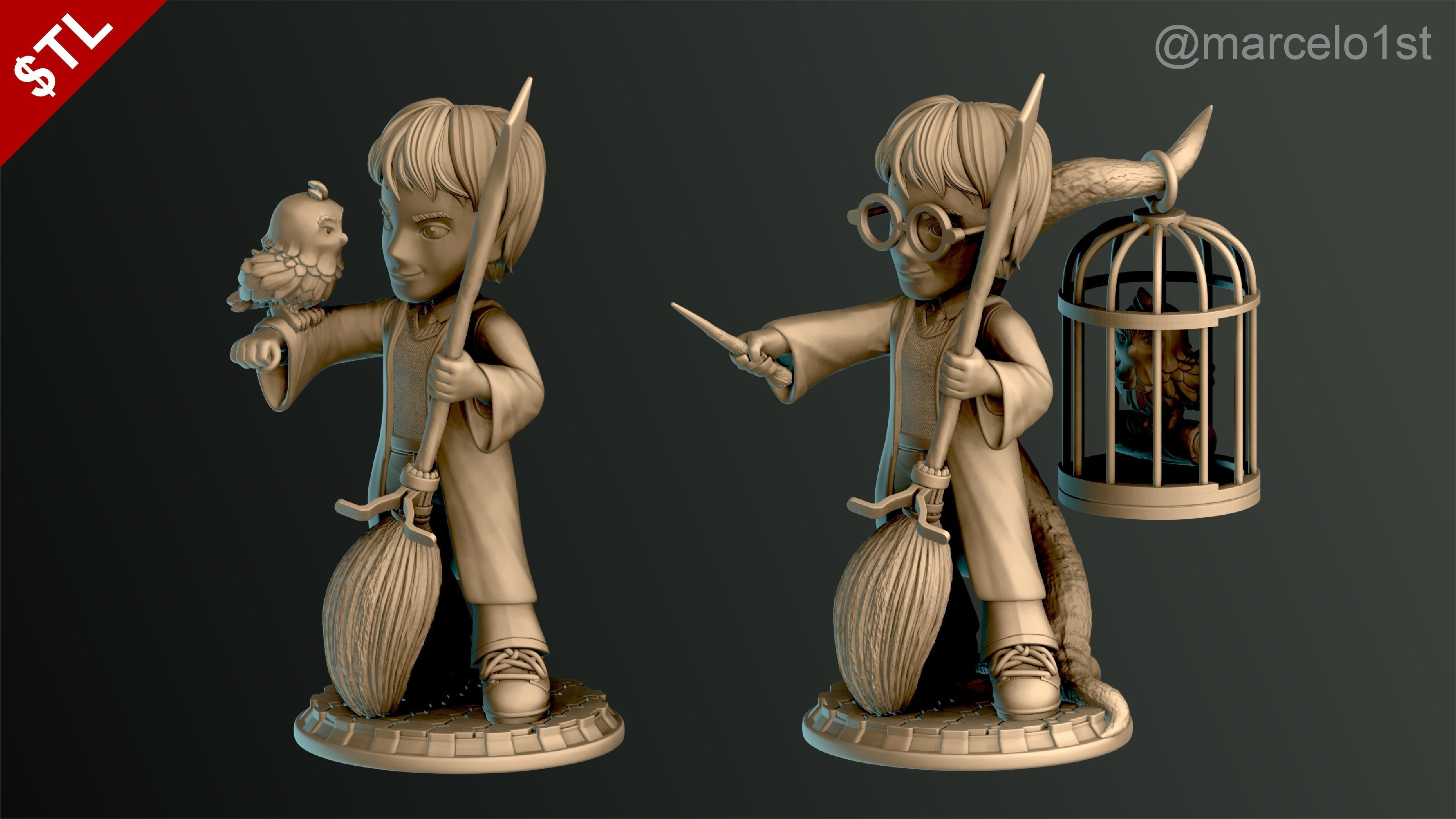 SIMPLES - Harry Potter 3D print model_7