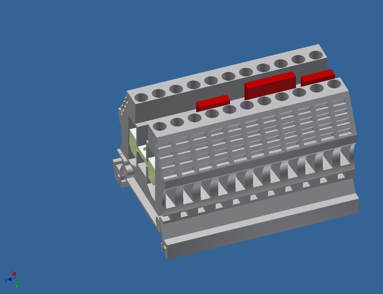 electrical terminal block 3d cgtrader