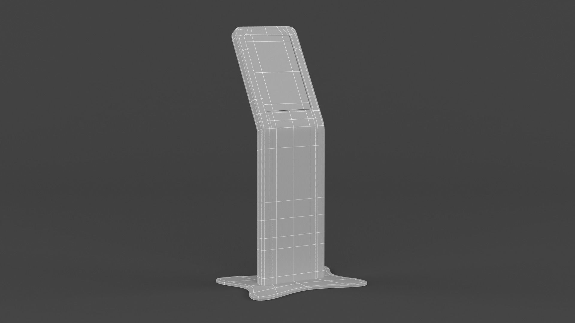 Electronic Kiosk 3D model_15