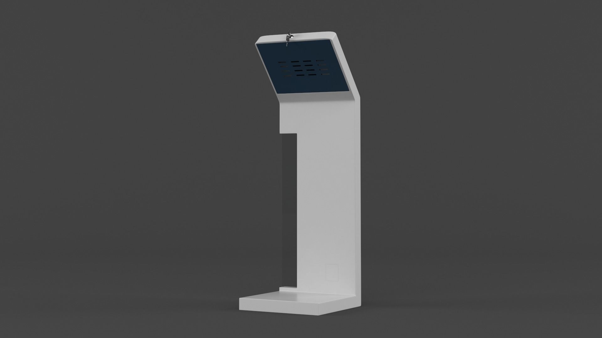Electronic Kiosk 3D model_9