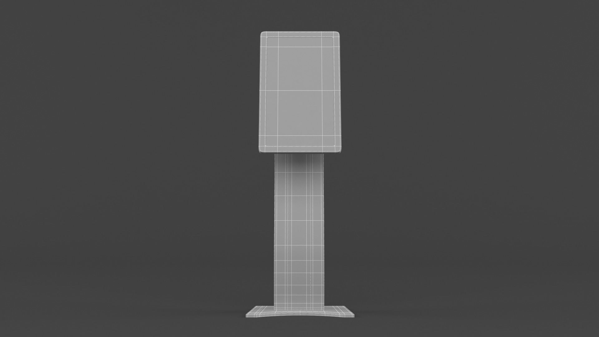 Electronic Kiosk 3D model_11
