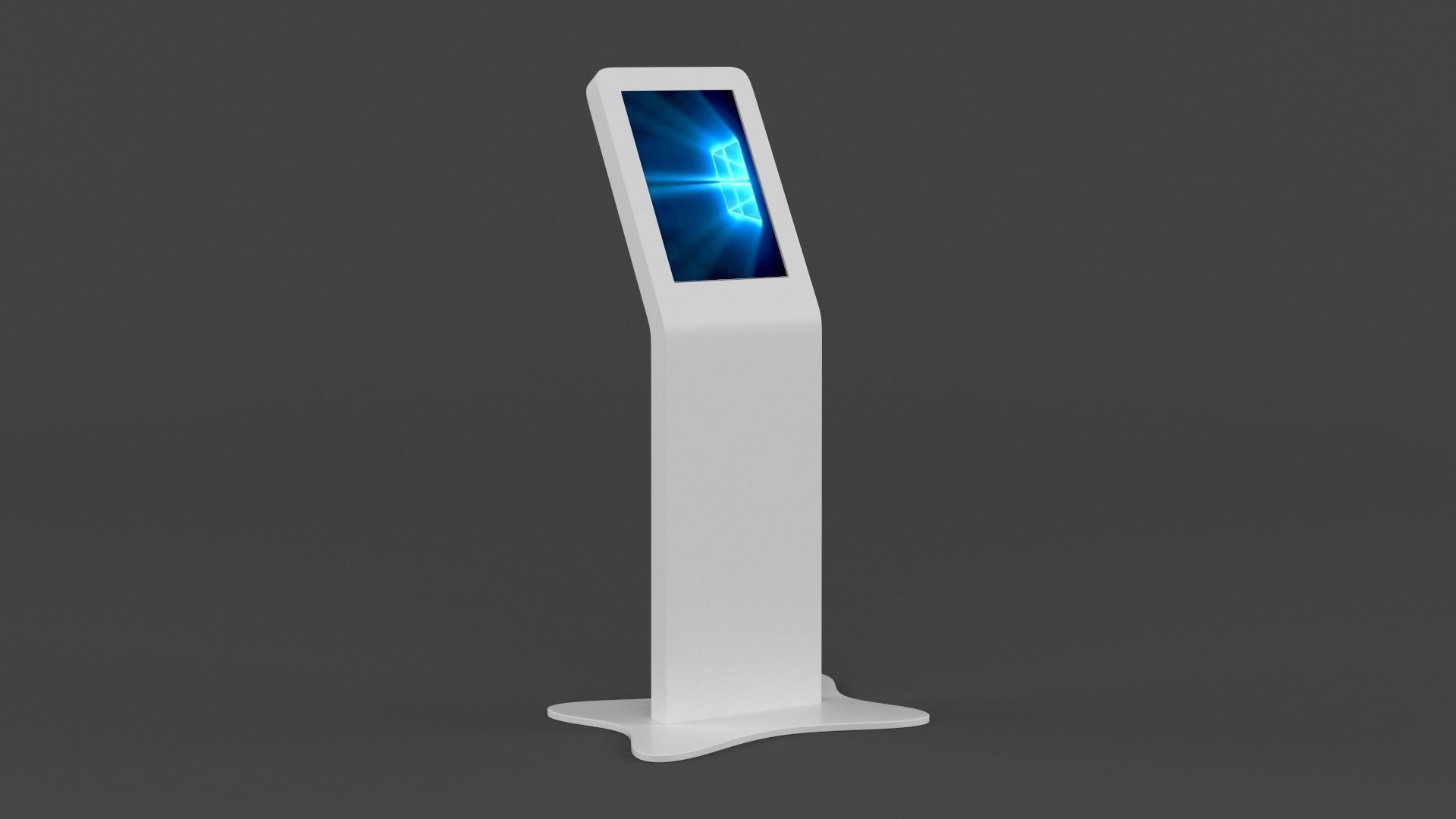Electronic Kiosk 3D model_5