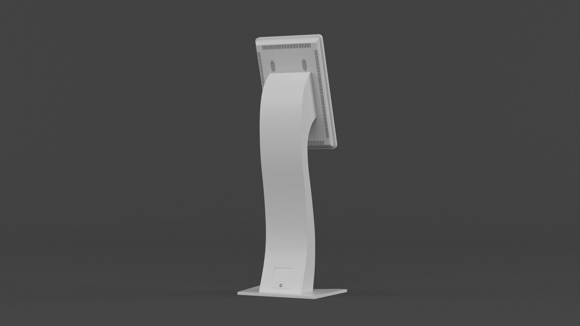 Electronic Kiosk 3D model_3