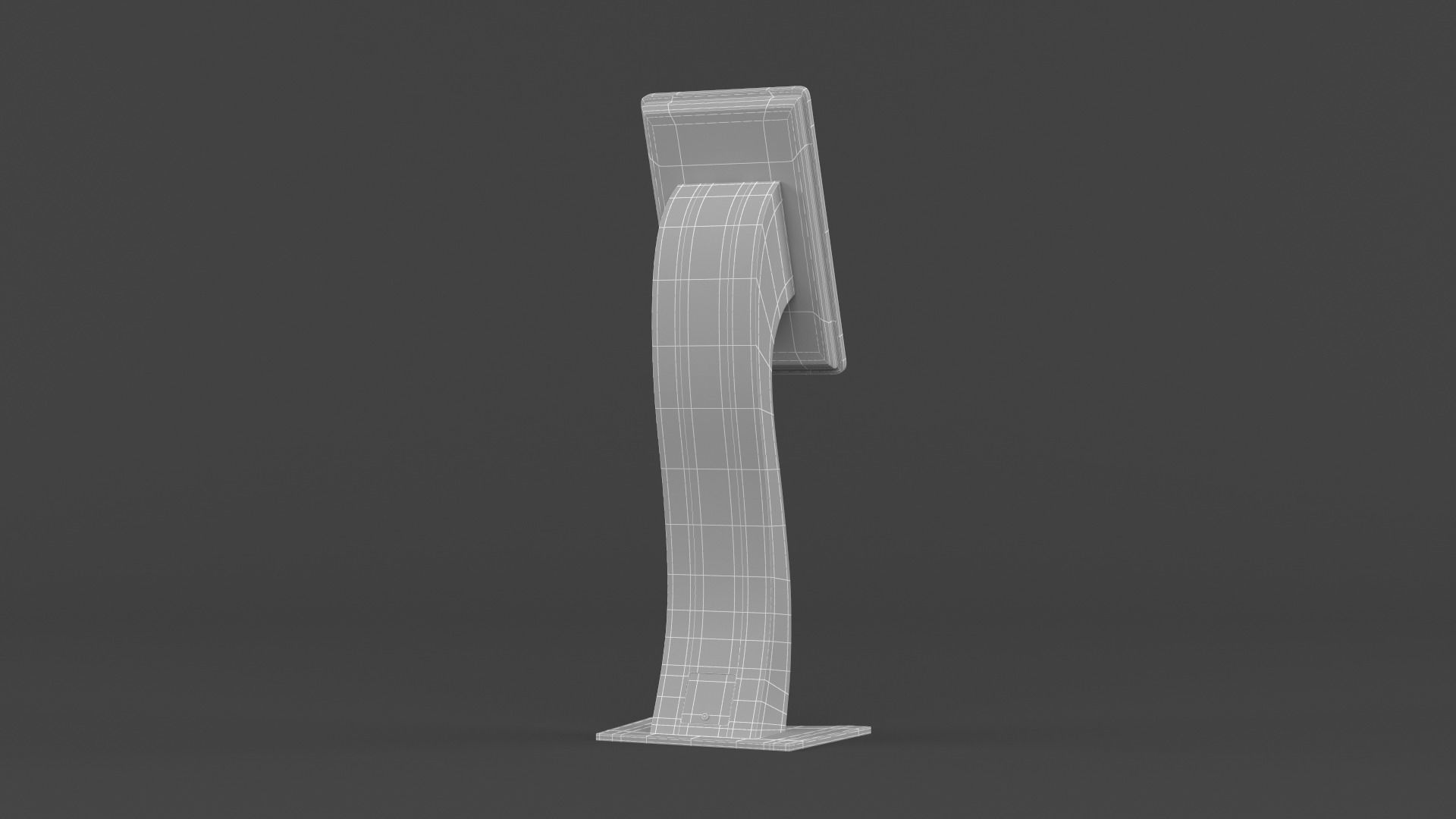 Electronic Kiosk 3D model_13