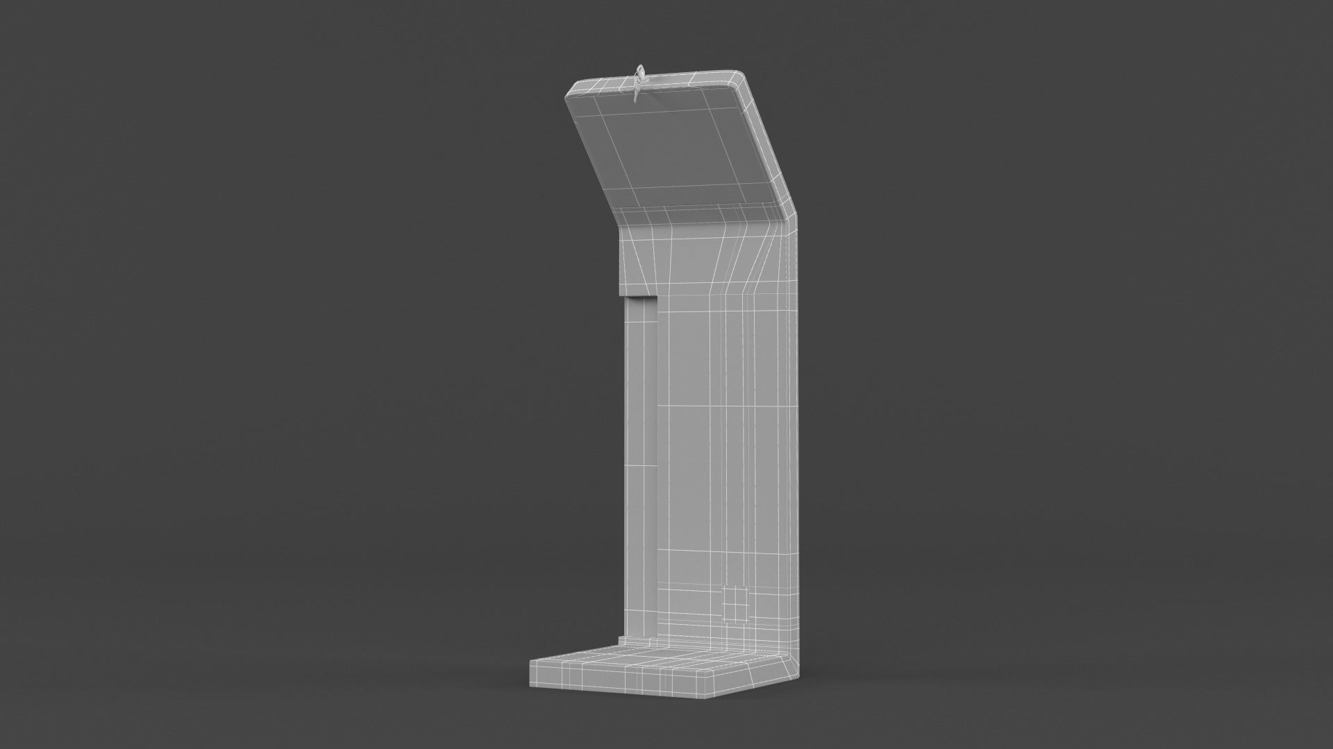 Electronic Kiosk 3D model_19
