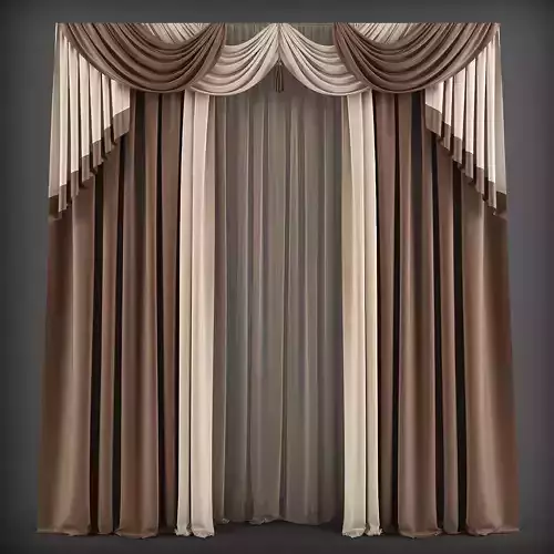 Curtain 3D model153