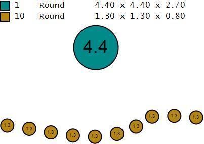 Diamond Double Ring 3D print model_29
