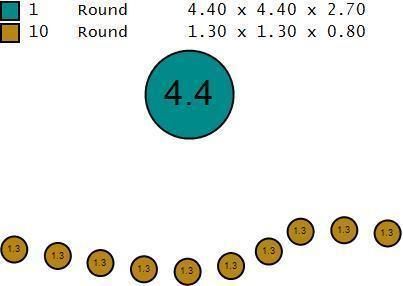 Diamond Double Ring 3D print model_3