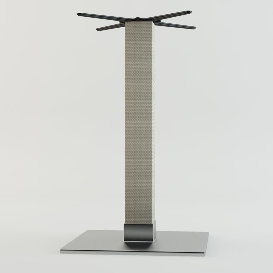VAUZoslo table stand with metal base 3D model_2