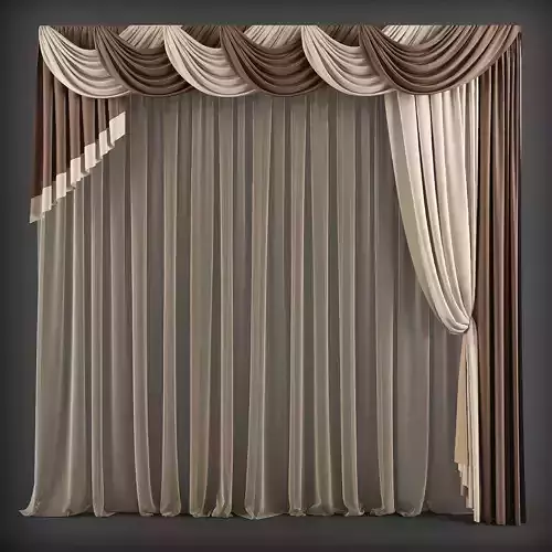 Curtain 3D model154