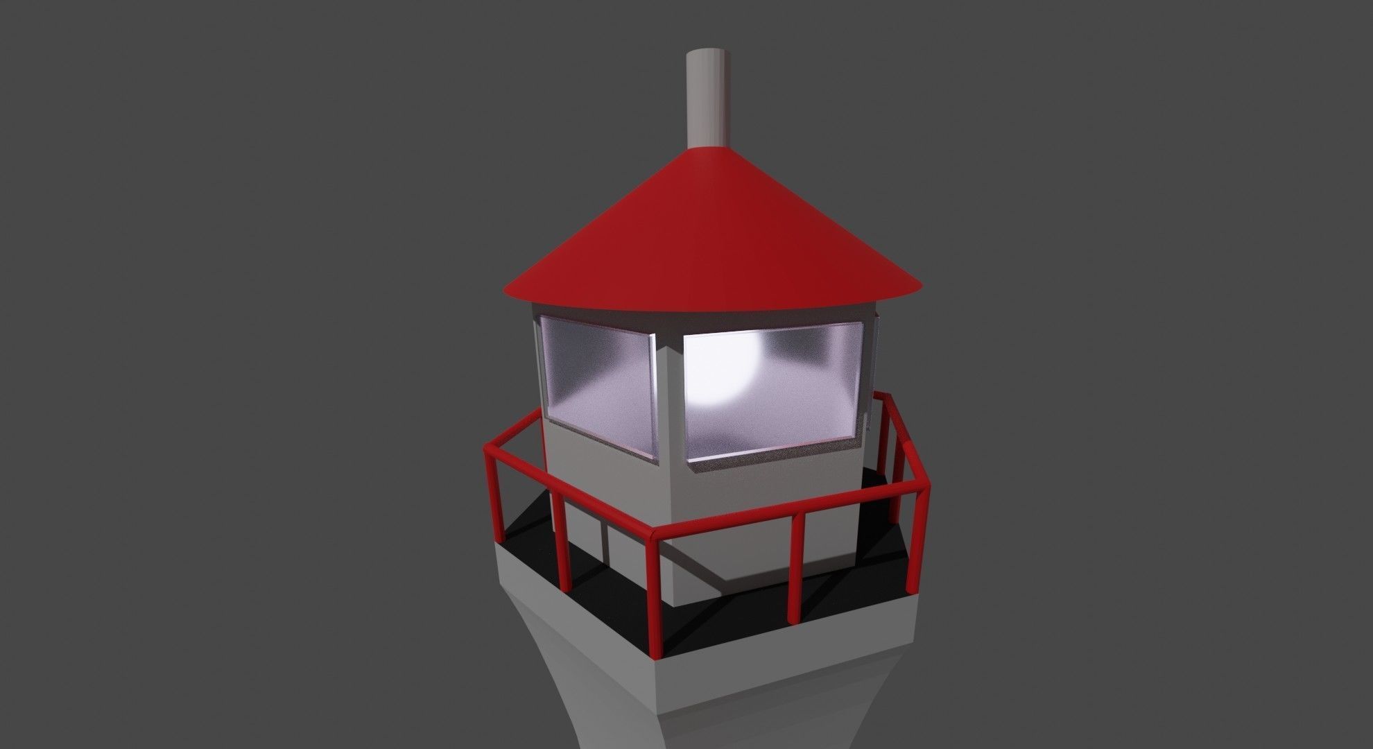 Lighthouse 3D model_1