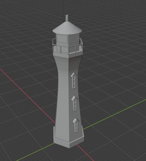 Lighthouse 3D model_4