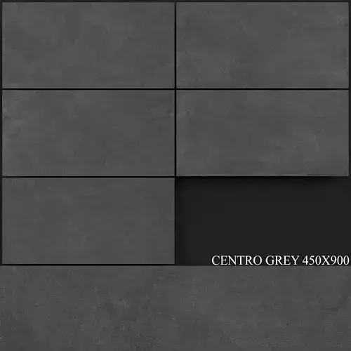Zeus Ceramica Centro Grey 450x900 3D model