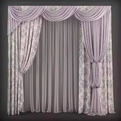 Curtain 3D model156