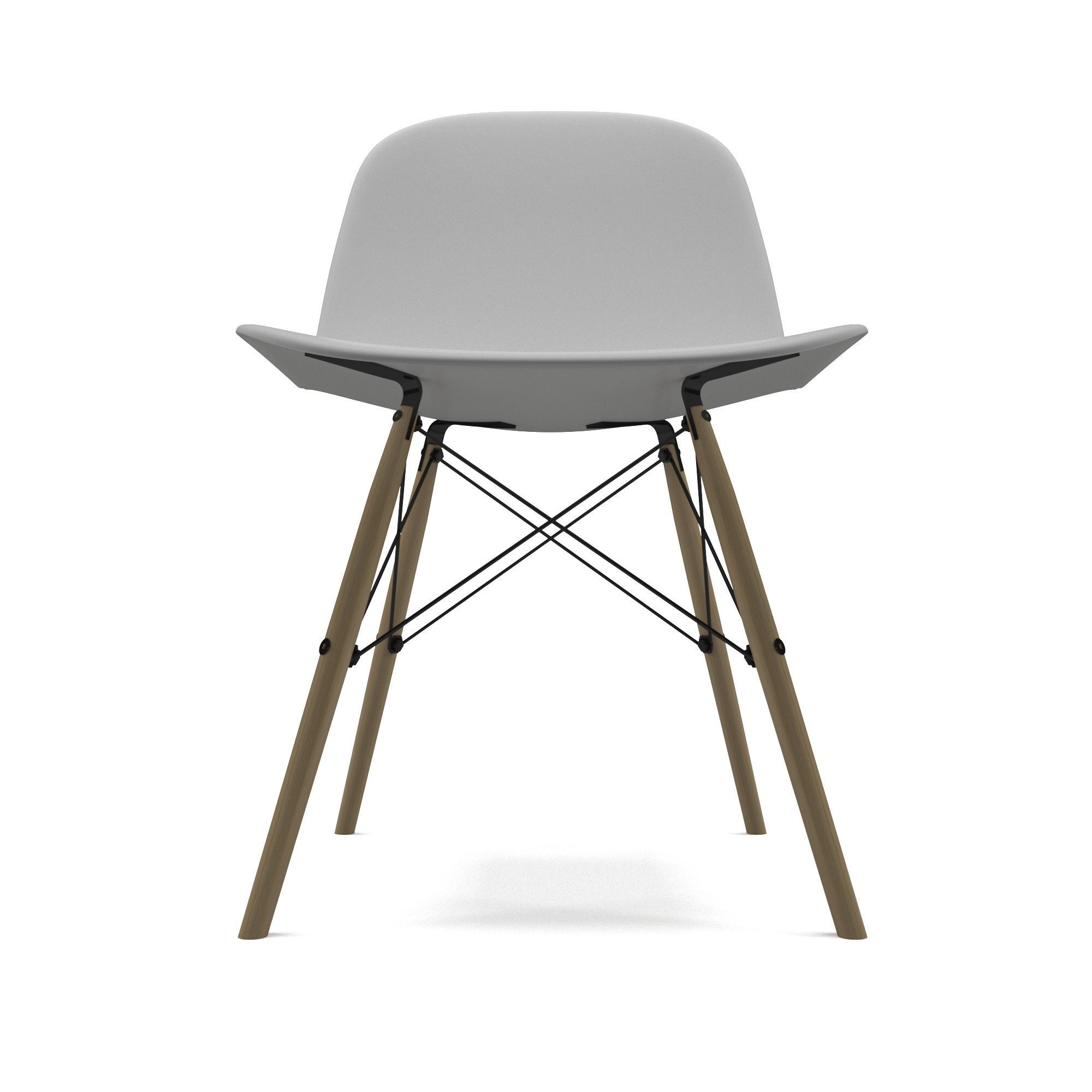 Eames DSW Chair 3D model_1