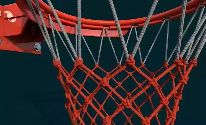 Basketball rim 3D model