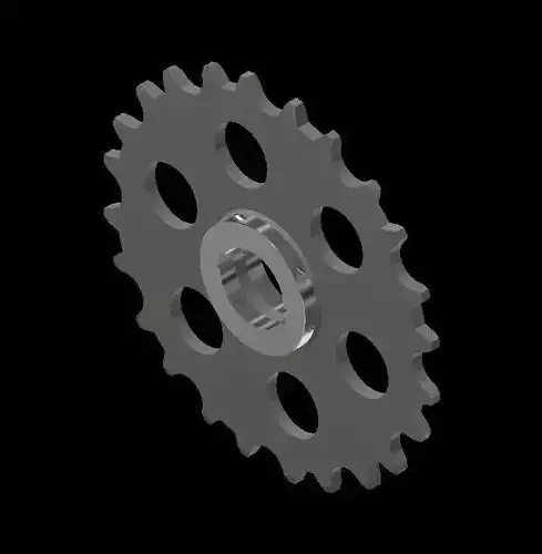Sprocket 315mm Pitch Reclaimer Chain 3D print model