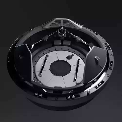 Docking adapter 3D model