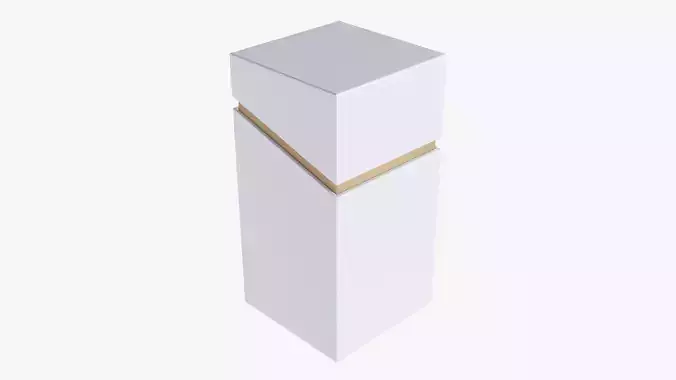 Paper gift box mockup 02