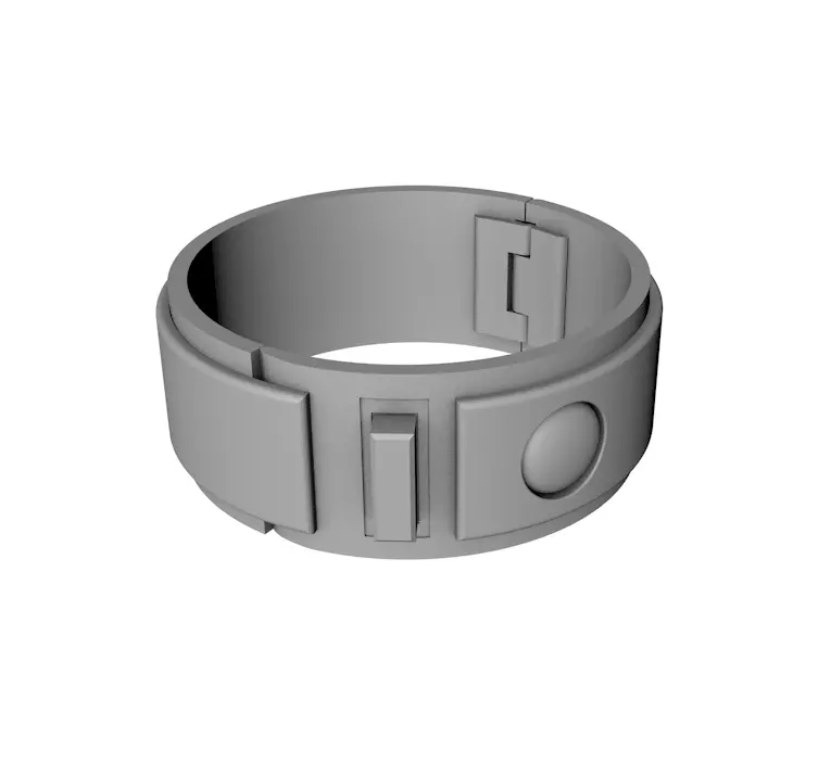Blakes 7 Liberator Transporter bracelet 3D print model