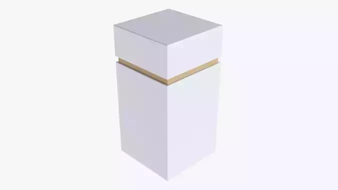 Paper gift box mockup 04