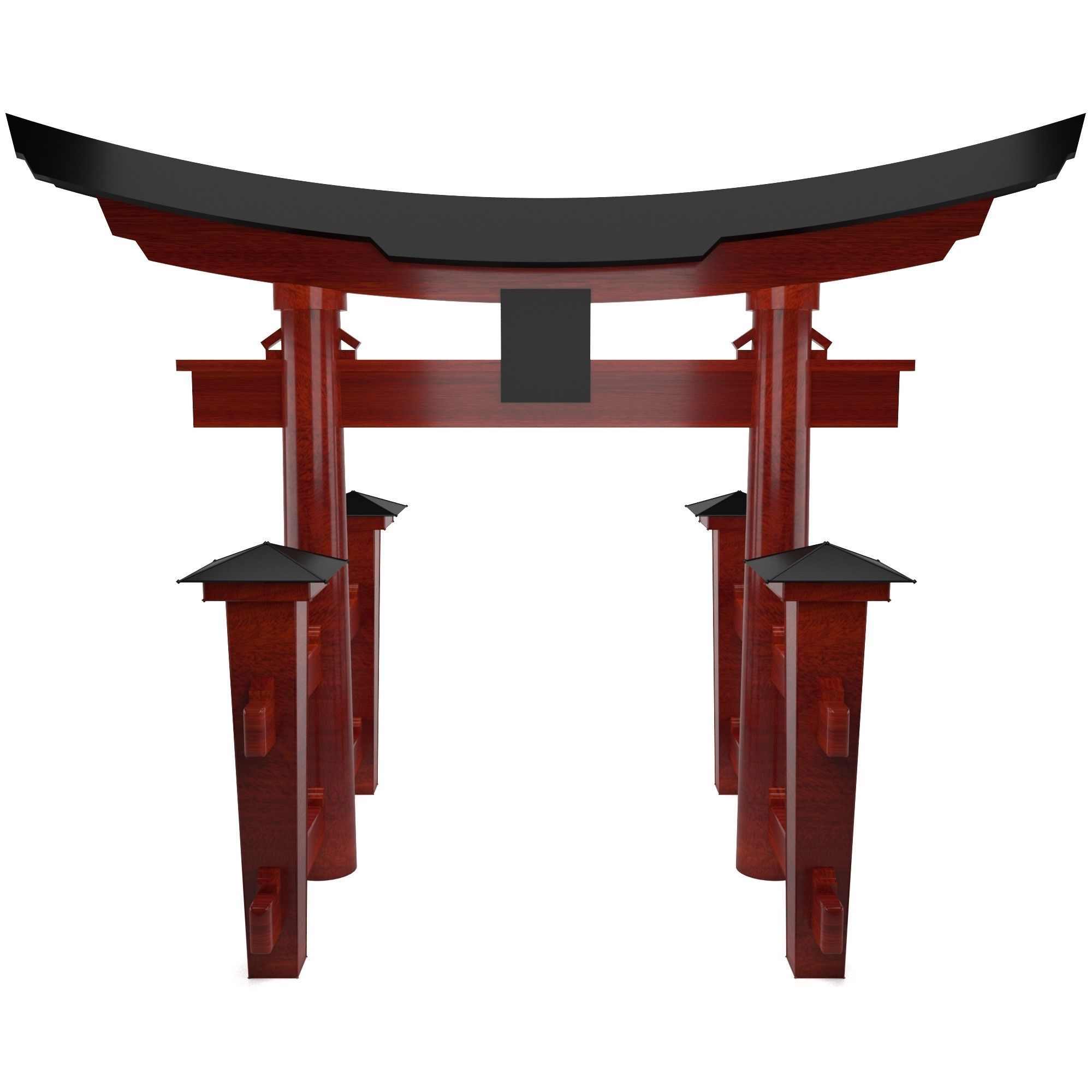Torri Japan 3D model_2