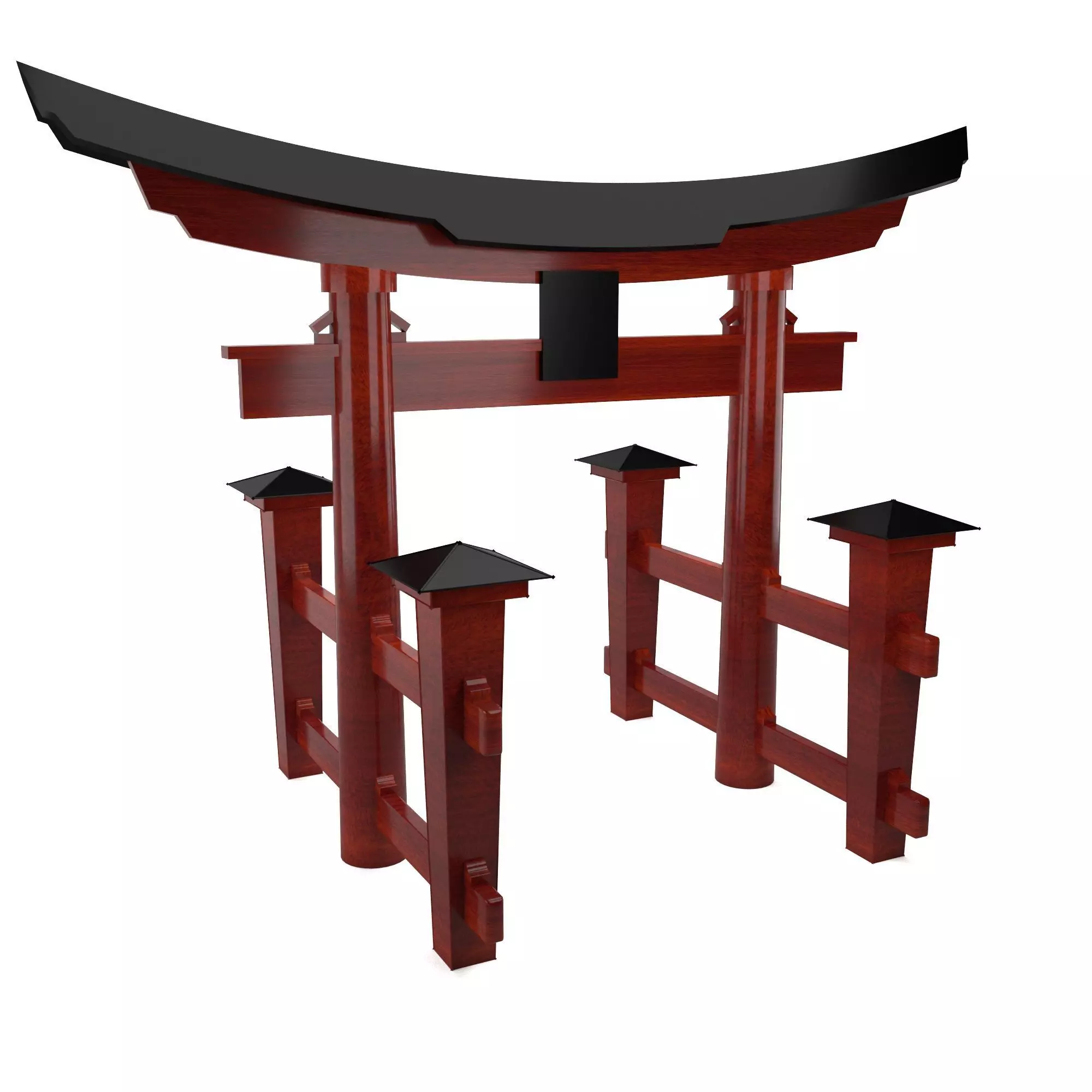 Torri Japan 3D model_0