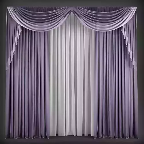 Curtain 3D model 162