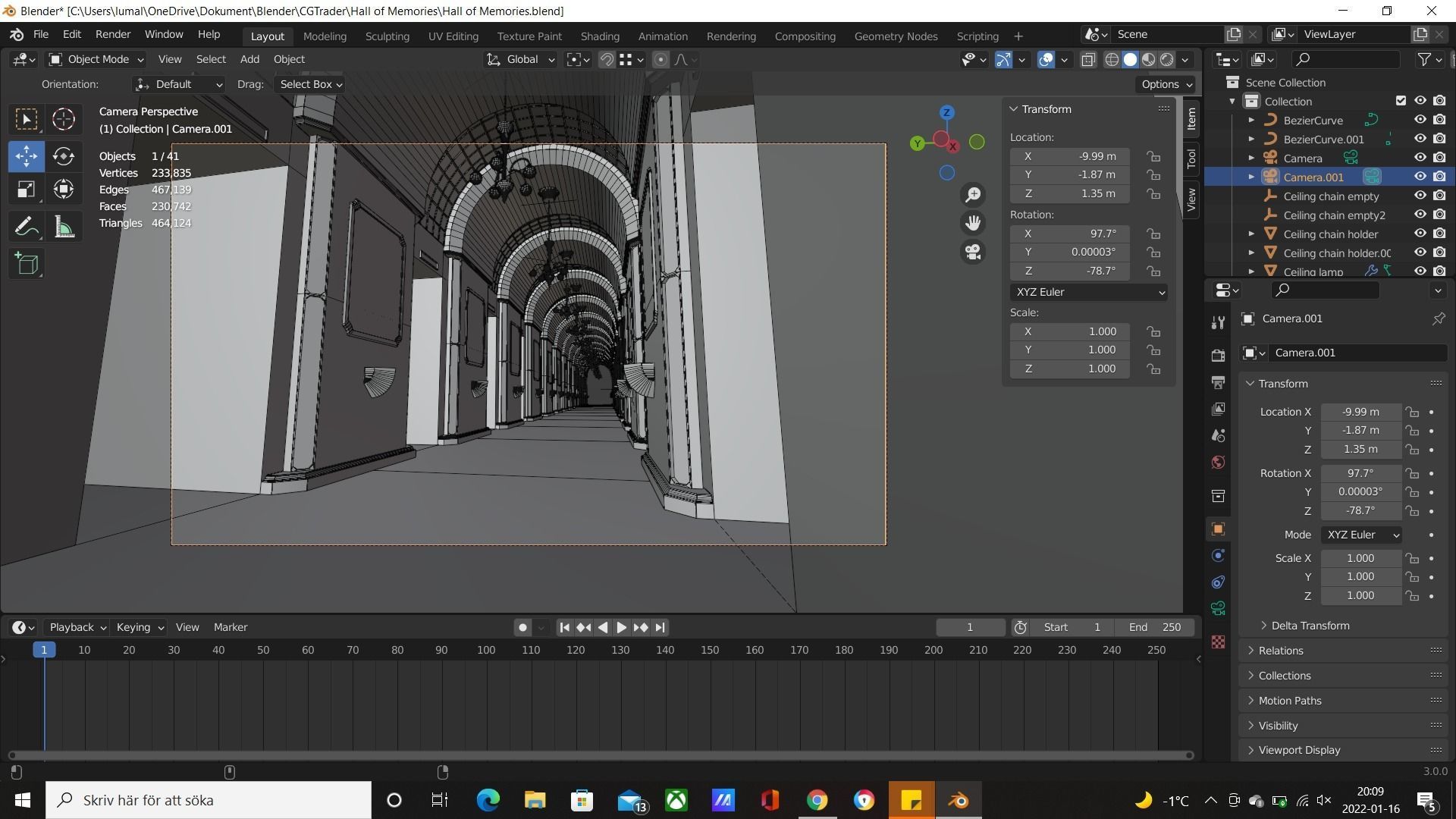 Hall of Memories 3D model_8