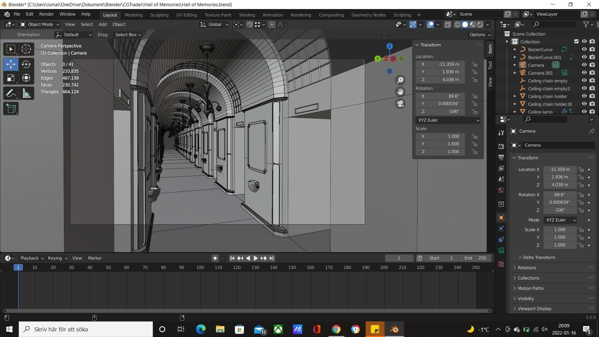 Hall of Memories 3D model_7
